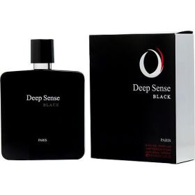 DEEP SENSE BLACK by Prime Collection EAU DE PARFUM SPRAY 3.3 OZ