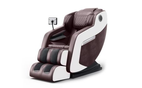 Open Massage Chair,Full Body Zero Gravity Recliner with Bluetooth, Hip Heating, Foot Massage and Air Massage System