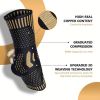 COPPER Ankle Brace Compression Support Sleeve for Injury Recovery, Joint Pain. Plantar Fasciitis