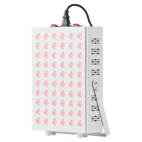 VEVOR Red Light Therapy for Body Face, 60 Dual-Chip LEDs, Red 660nm & Near Infrared 850nm Combo, High Power Red Light Therapy Panel for Recovery