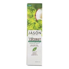 Jason Natural Products Strengthening Toothpaste - Coconut Mint - 4.2 Oz